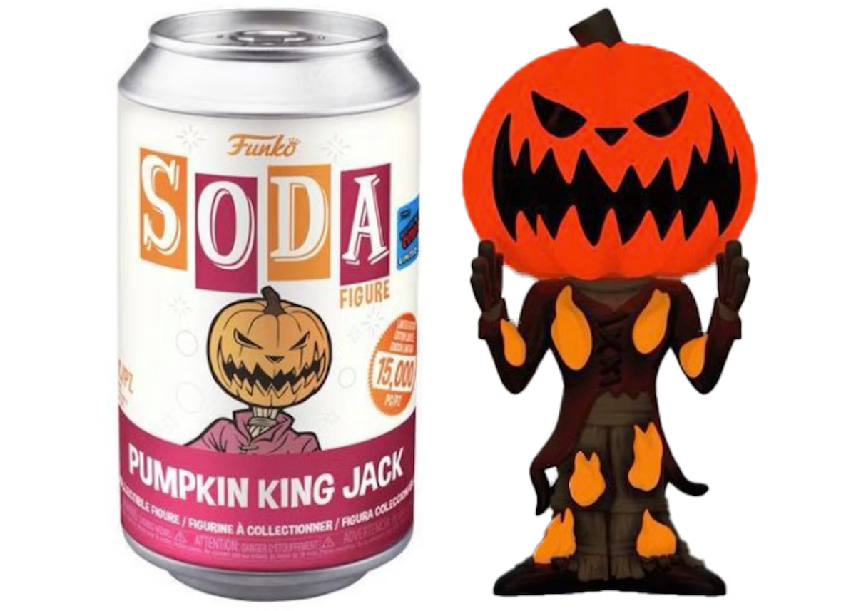 Funko Soda! Pumpkin King Jack (Glow) - Limited Edition Chase - Limited Edition 2022 NYCC Exclusive
