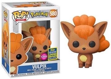 Funko POP! Vulpix (Flocked) - Limited Edition 2020 SDCC Exclusive