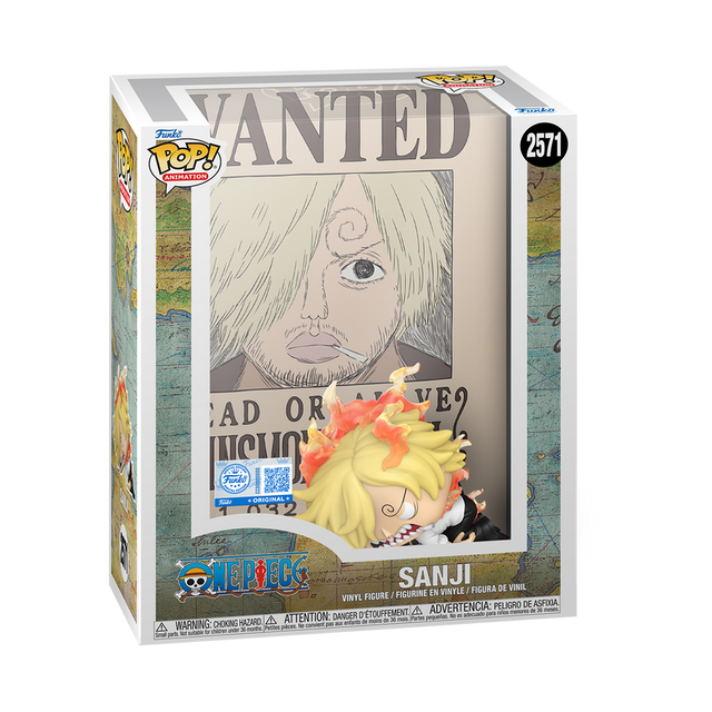 Funko POP! Sanji (Wanted Poster) - Limited Edition Funko Shop Exclusive (Pre-Order)