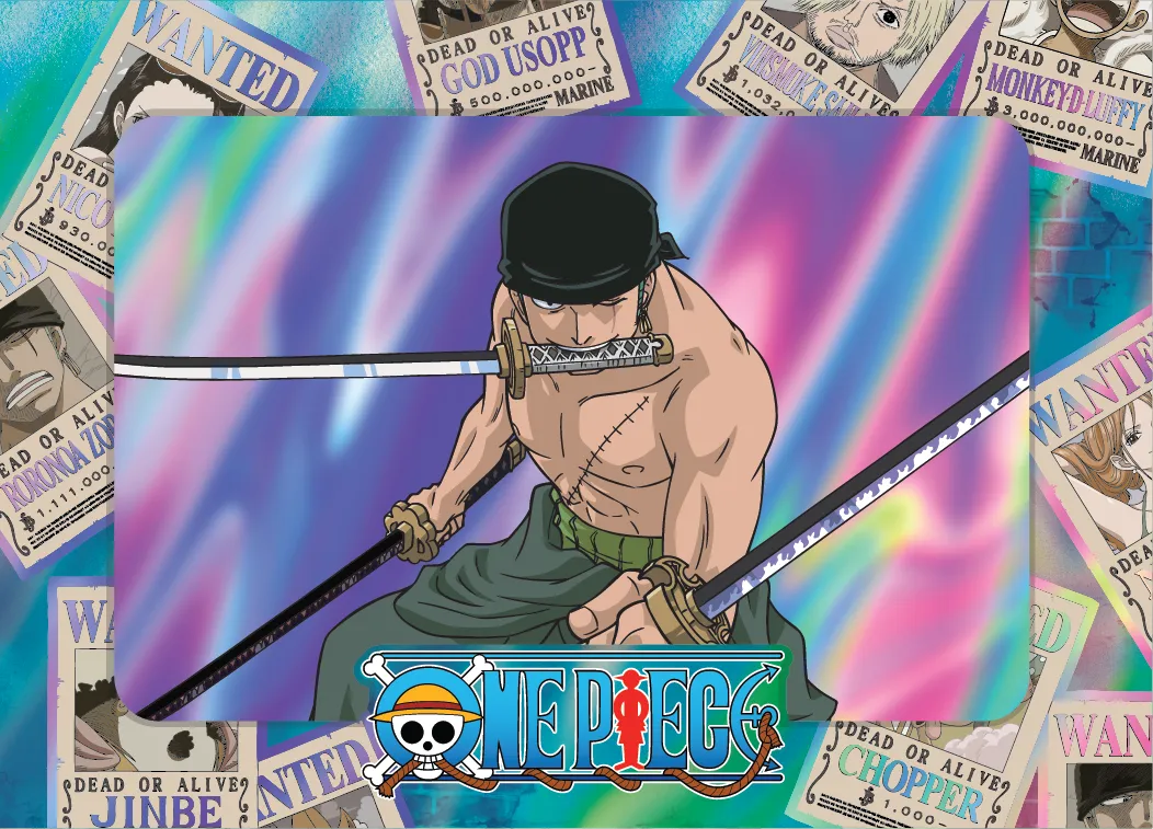 CYBERCEL's One Piece Series 01 features cel art cards