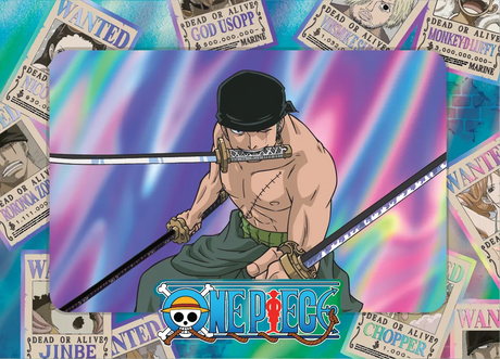 CYBERCEL's One Piece Series 01 features cel art cards