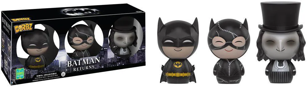 Funko DORBZ! Batman, Catwoman & The Penguin (3-Pack) - Limited Edition 2016 SDCC Exclusive