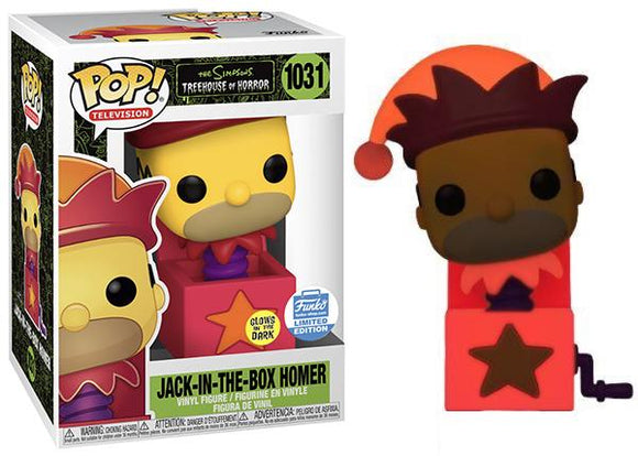 Jack-In-The-Box Homer (Glow) - Limited Edition Funko Shop Exclusive