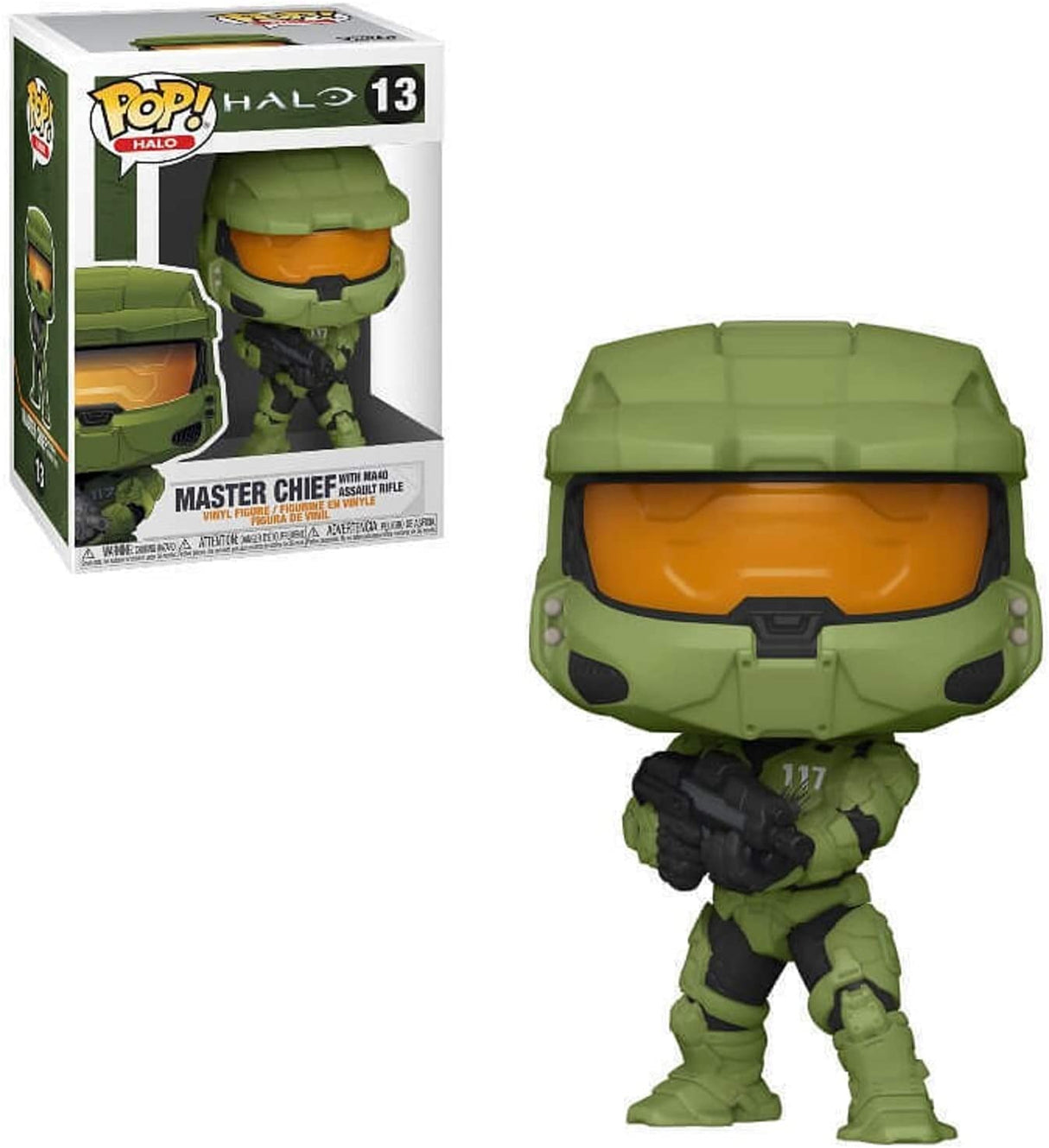Master Chief With MA40 Assault Rifle