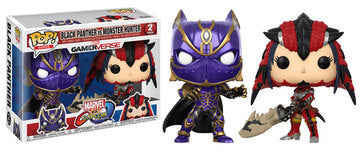Funko POP! Black Panther vs Monster Hunter (2-Pack)