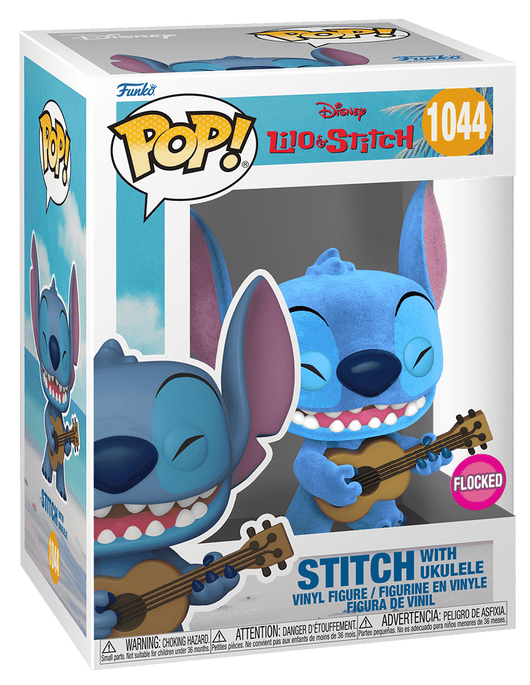 Funko POP! Stitch with Ukulele (Flocked)
