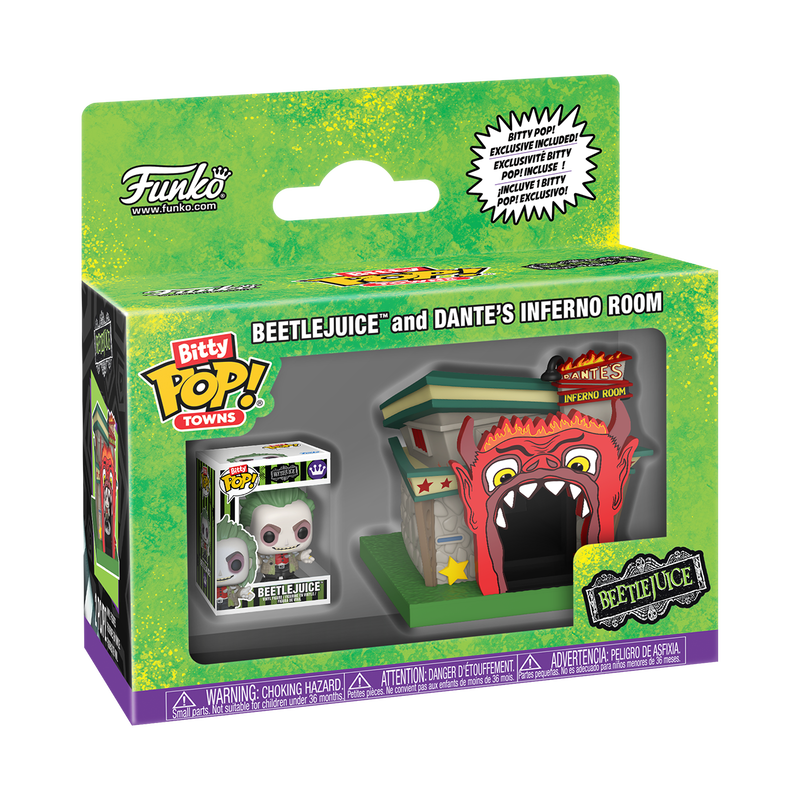 Bitty POP! Beetlejuice and Dante's Inferno Room