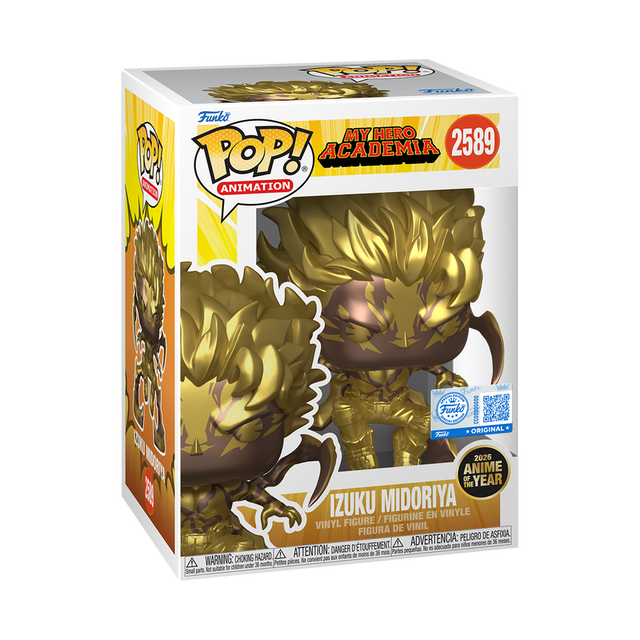 Funko POP! Izuku Midoriya (Gold) (2026 Anime of the Year) - Limited Edition Funko Shop Exclusive (Pre-Order)