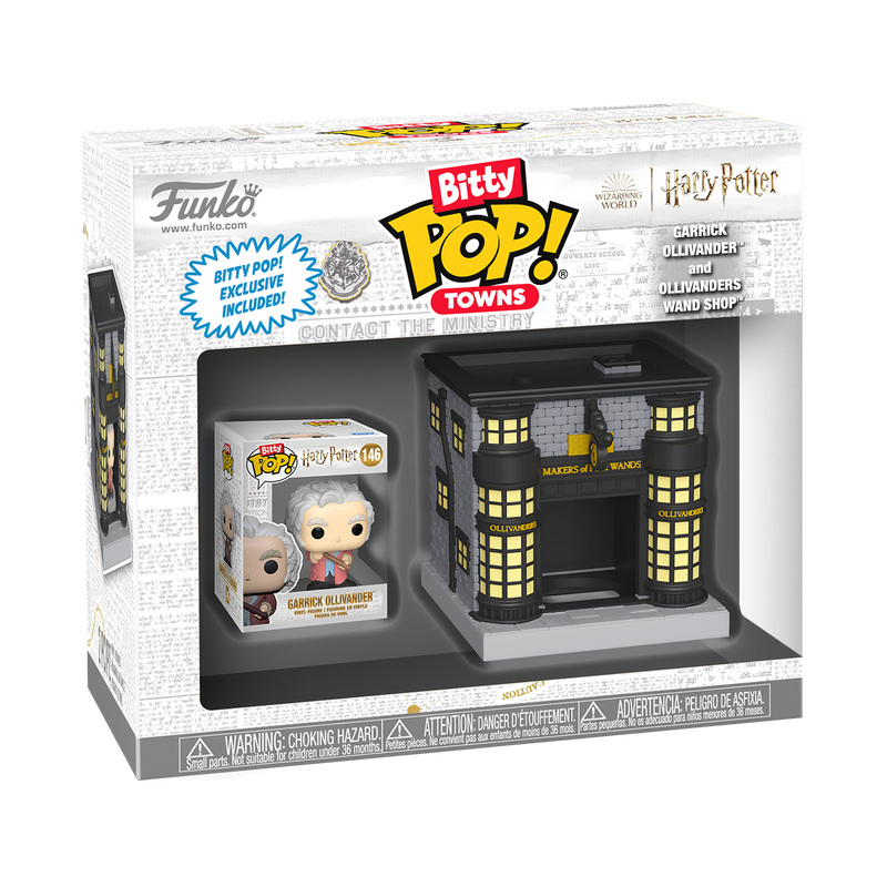 Bitty POP! Garrick Ollivander & Ollivander Wand Shop