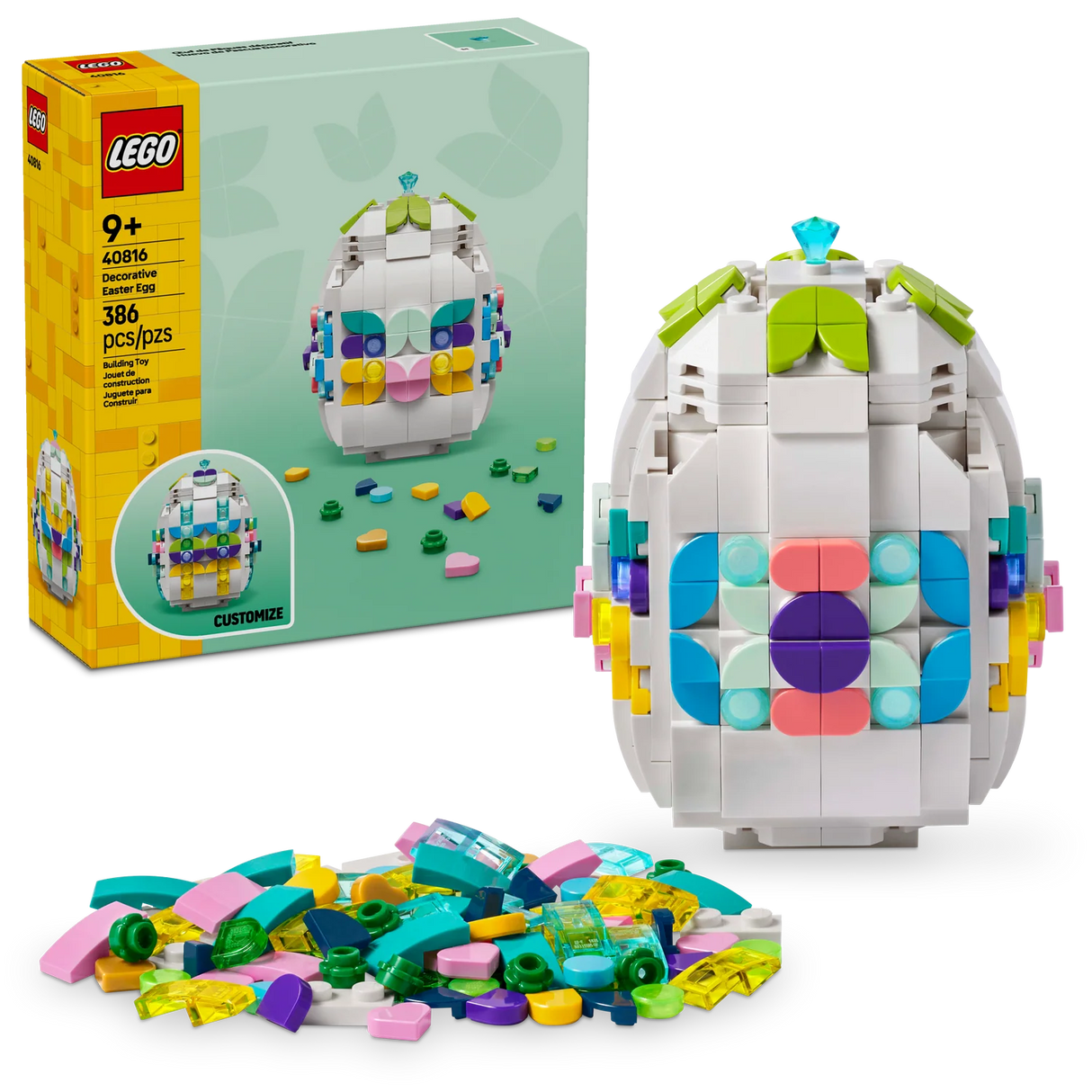 LEGO Decorative Easter Egg