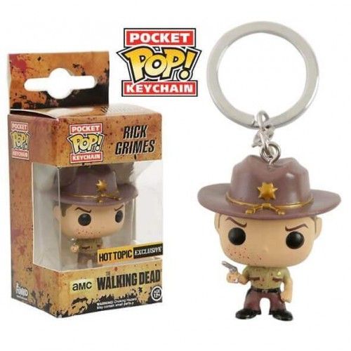 Funko POP! Keychain Rick Grimes - Limited Edition Hot Topic Exclusive