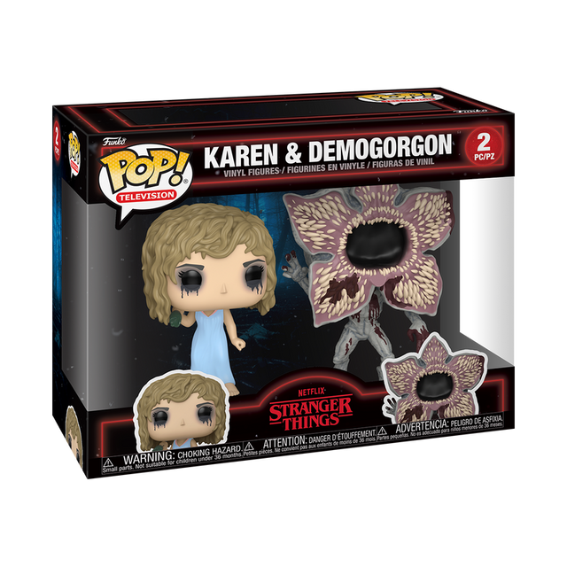 Funko POP! Karen & Demogorgon (2-Pack) (Pre-Order)