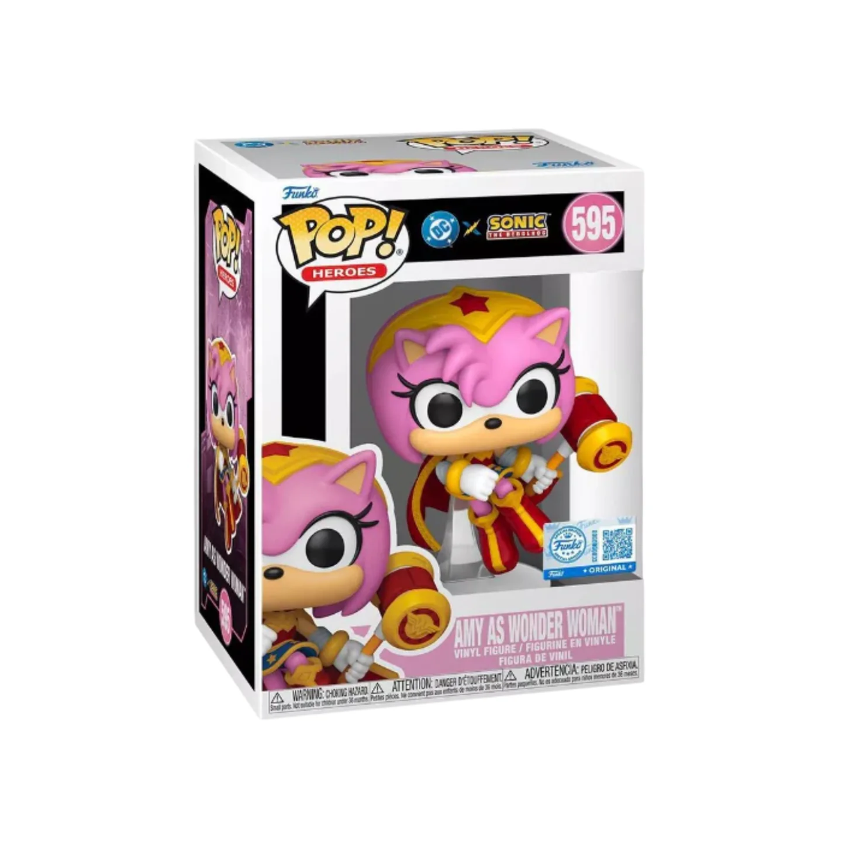 Funko POP! Amy as Wonder Woman - Limited Edition Target Exclusive