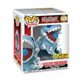Funko POP! 6” Blue-Eyes Toon Dragon (Glow) - Limited Edition Hot Topic Exclusive