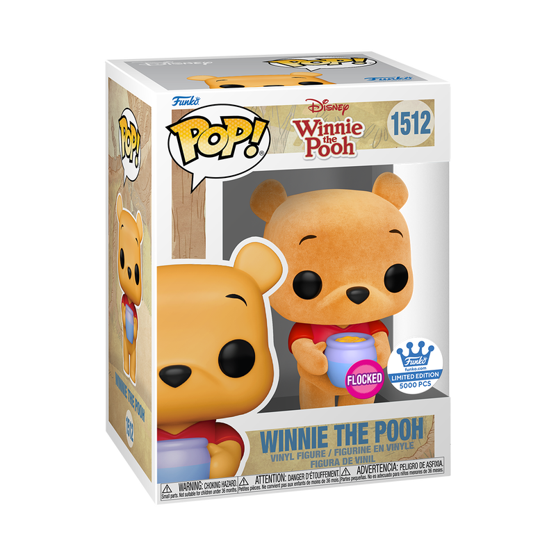 Winnie the Pooh (Flocked) (L.E. 5000) - Limited Edition Funko Shop Exclusive