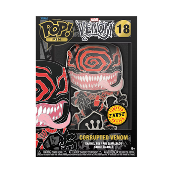 Corrupted Venom (Pin) (Glow) - Limited Edition Chase