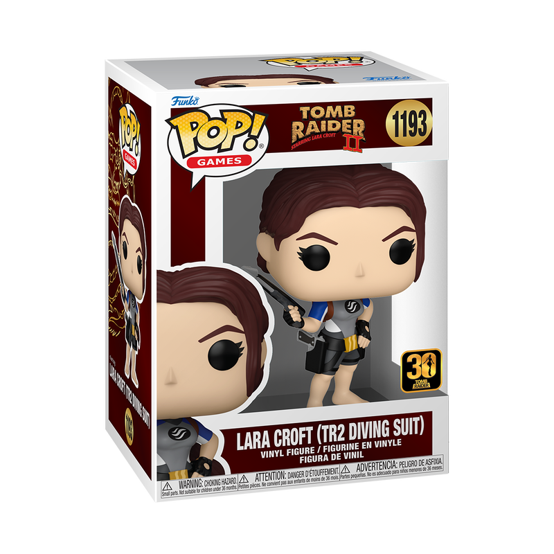 Funko POP! Lara Croft (TR2 Diving Suit) - Limited Edition Funko Shop Exclusive