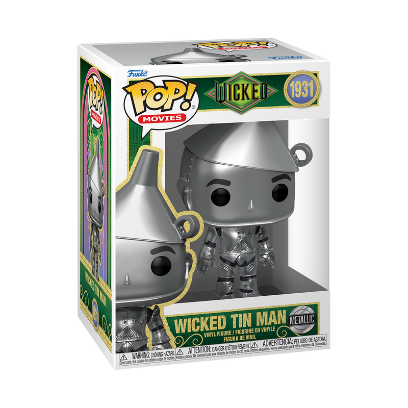 Funko POP! Wicked Tin Man (Metallic) - Limited Edition Target Exclusive