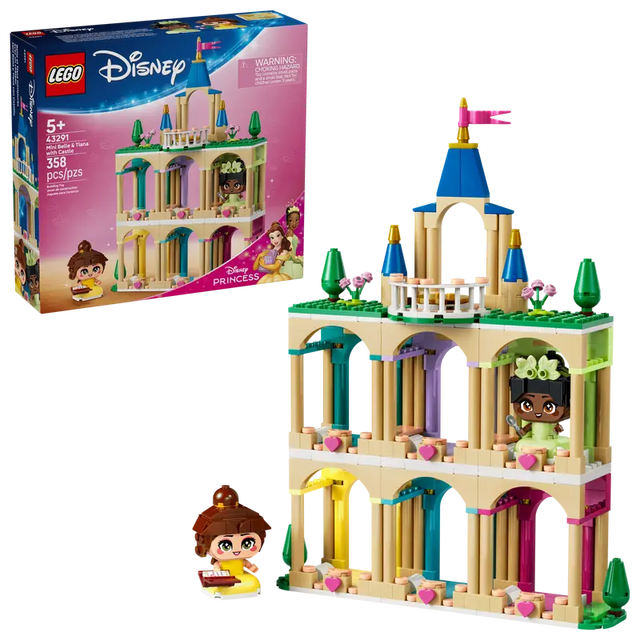 LEGO Mini Belle & Tiana with Castle