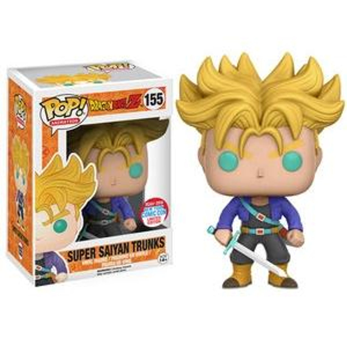 Funko POP! Super Saiyan Trunks - Limited Edition 2016 NYCC Exclusive