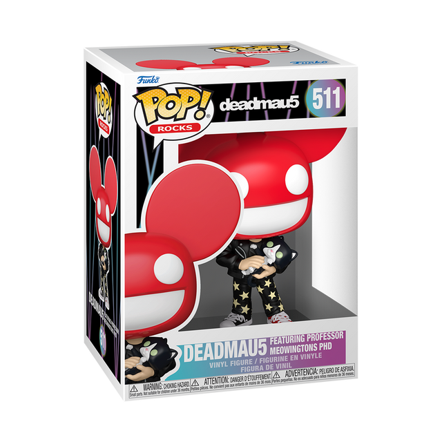 Funko POP! deadmau5 featuring Professor Meowingtons PhD (Pre-Order)