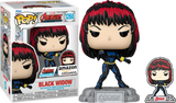 Funko POP! Black Widow (with Pin) - Limited Edition Amazon Exclusive