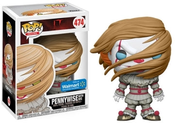 Funko POP! Pennywise with Wig (Blue Eyes) - Limited Edition Walmart Exclusive