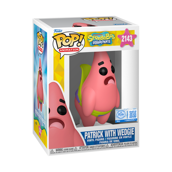Funko POP! Patrick with Wedgie - Limited Edition Hot Topic Exclusive (Pre-Order)
