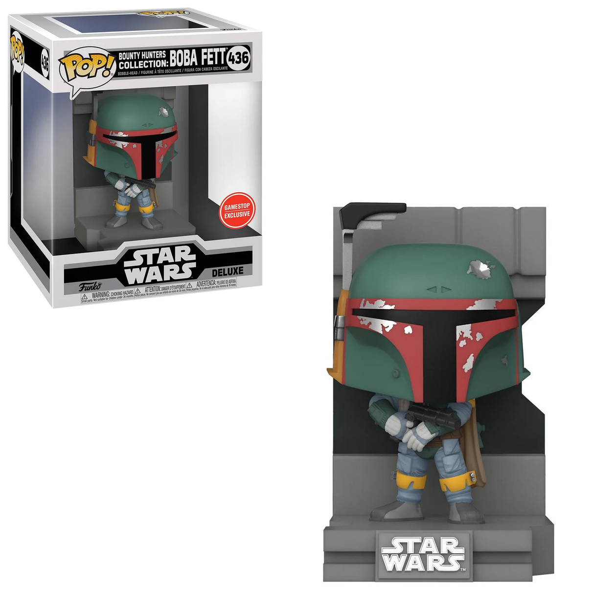 Funko POP! 6" Bounty Hunters Collection: Boba Fett - Limited Edition EB Games Exclusive