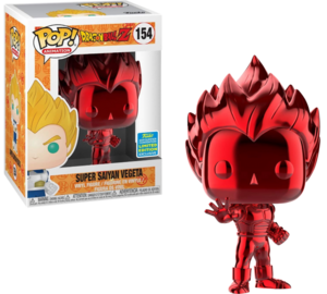 Funko POP! Super Saiyan Vegeta (Red Chrome) - Limited Edition 2019 SDCC Exclusive