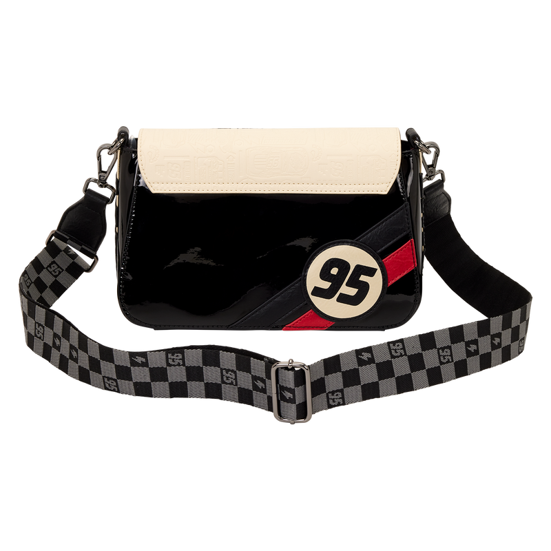 Loungefly Cars Lightning McQueen Racetrack Crossbody Bag