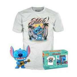 Funko POP! Stitch with Ukulele (with Shirt XL) (Flocked)
