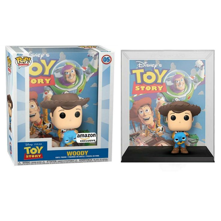 Funko POP! Woody (VHS Covers) - Limited Edition Amazon Exclusive