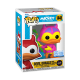 Funko POP! Devil Donald with Pumpkin (Black Light) - Limited Edition Chase - Limited Edition Specialty Series Exclusive