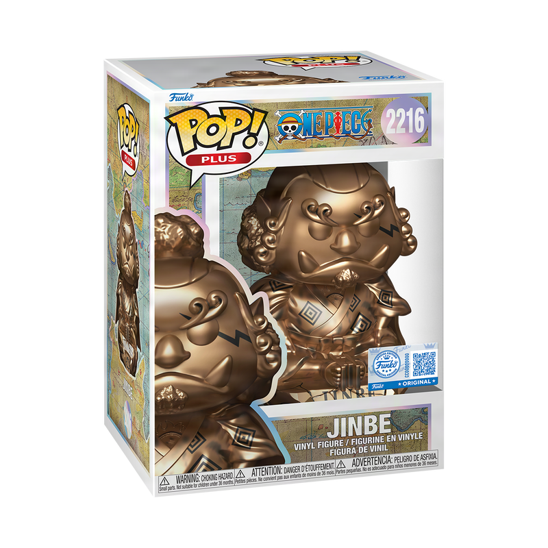 Funko POP! Plus Jinbe Statue (Bronze) - Limited Edition Funko Shop Exclusive