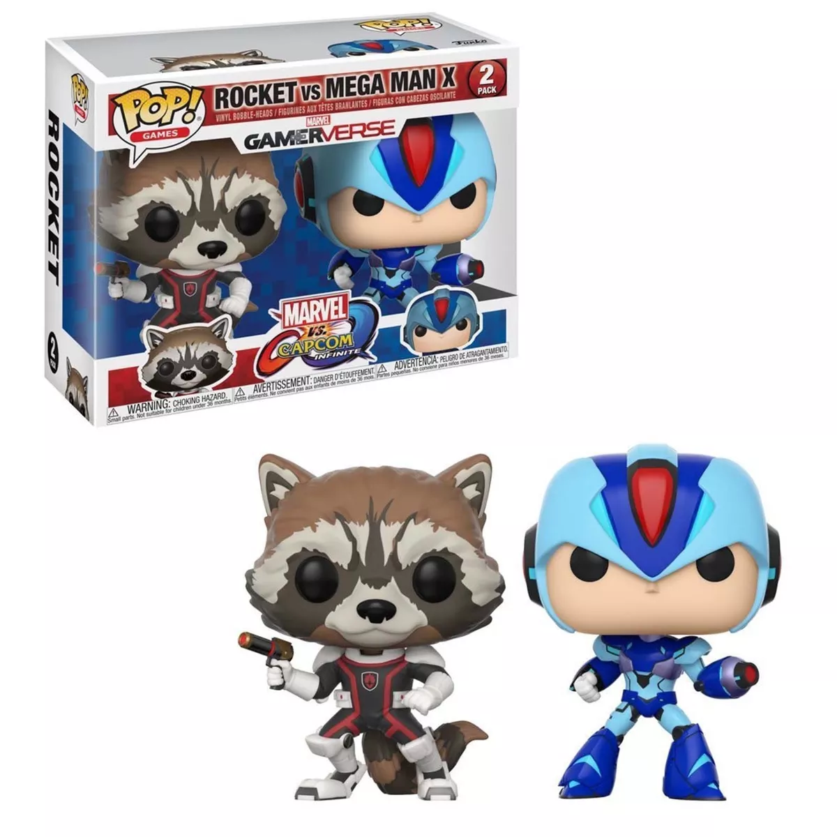Funko POP! Rocket vs Mega Man X (2-Pack)
