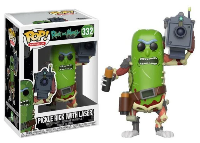Funko POP! Pickle Rick (with Laser)