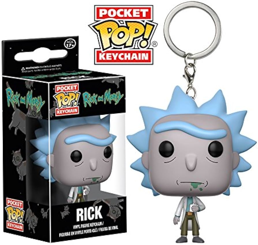 Funko POP! Keychain Rick