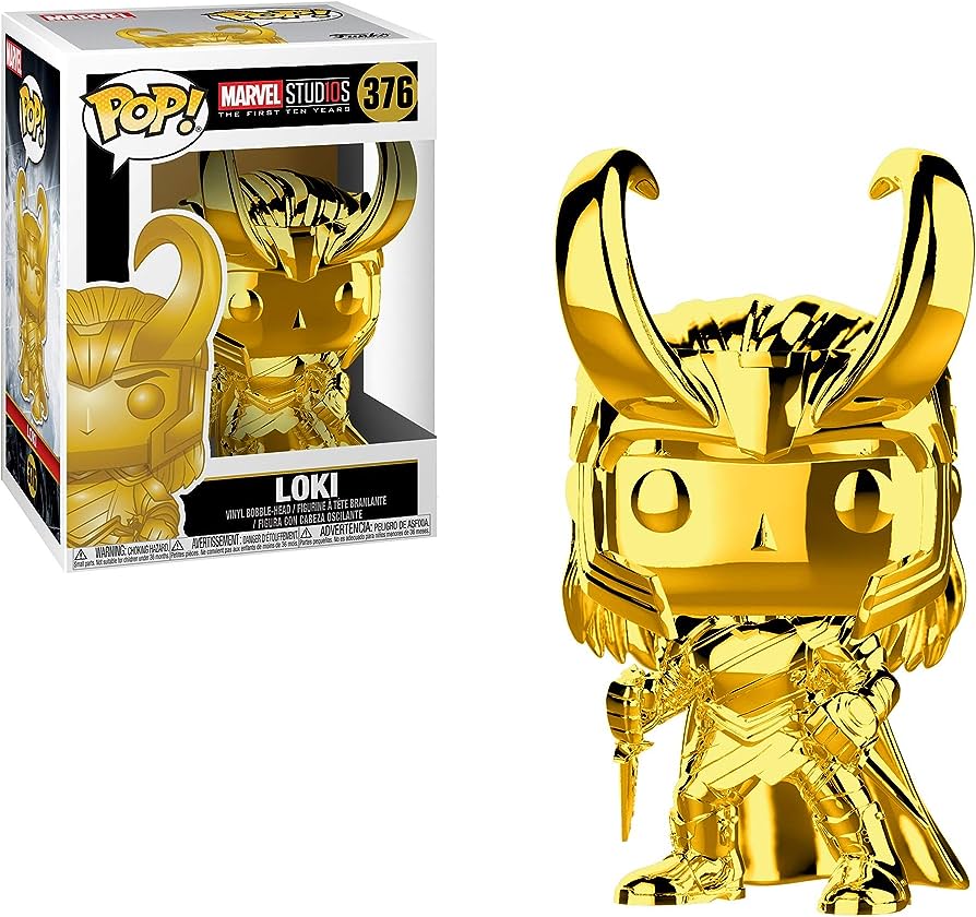 Funko POP! Loki (Gold Chrome)
