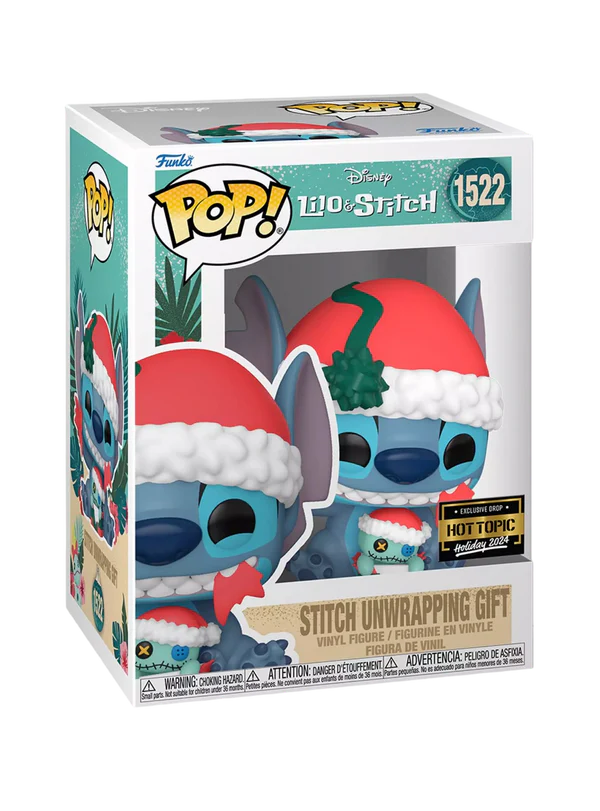 Funko POP! Stitch Unwrapping Gift - Limited Edition Hot Topic Exclusive