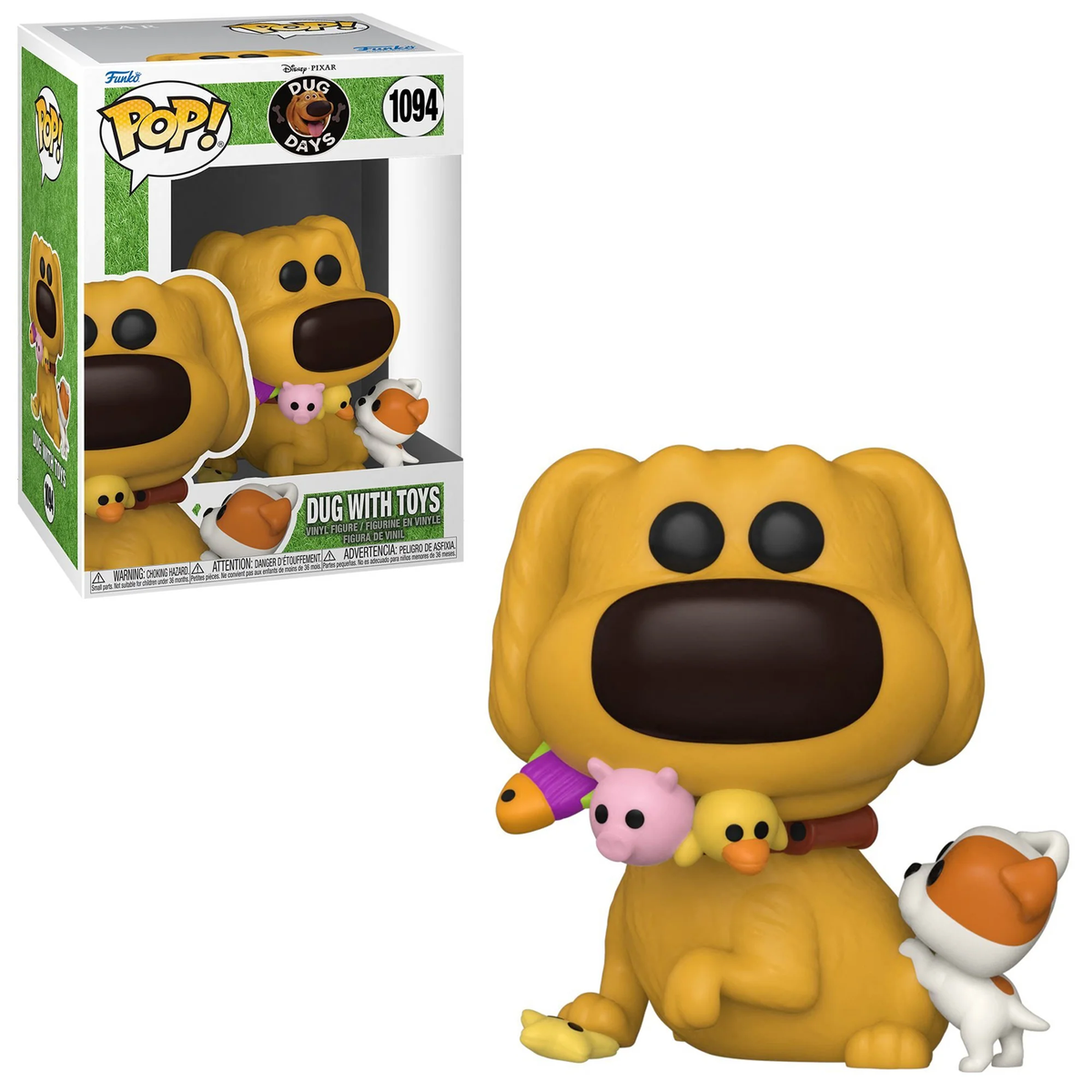 Dug With Toys