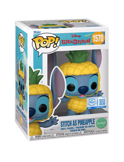 Funko POP! Stitch as Pineapple (Scented) - Limited Edition Hot Topic Exclusive