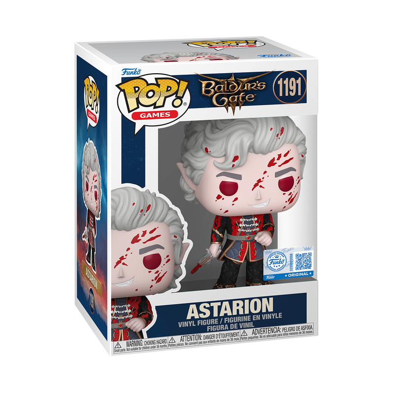 Funko POP! Astarion (Bloody) - Limited Edition Funko Shop Exclusive