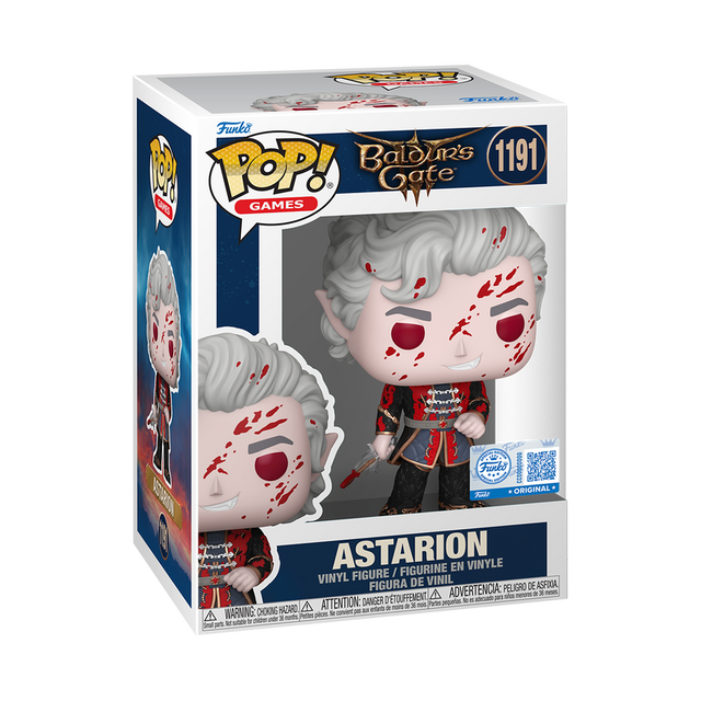 Funko POP! Astarion (Bloody) - Limited Edition Funko Shop Exclusive (Pre-Order)