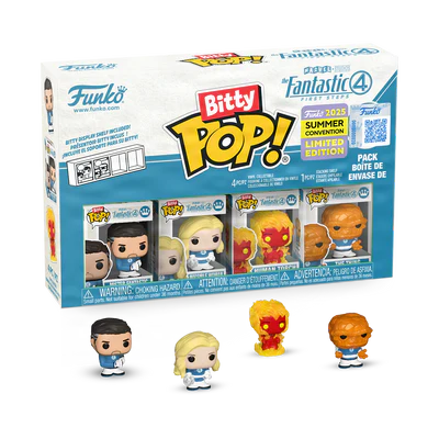 Bitty POP! Fantastic Four - Limited Edition 2025 SDCC Exclusive