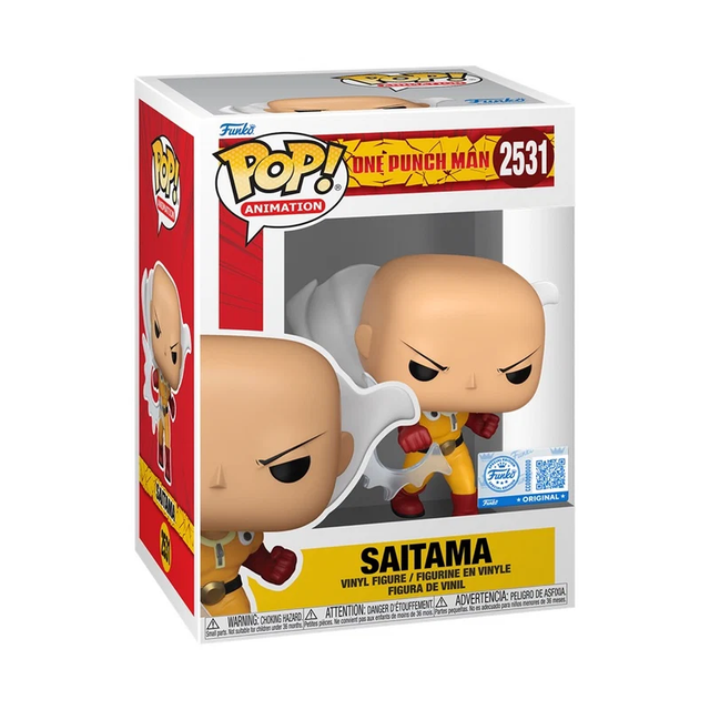 Funko POP! Saitama (Punching) - Limited Edition Specialty Series Exclusive (Pre-Order)