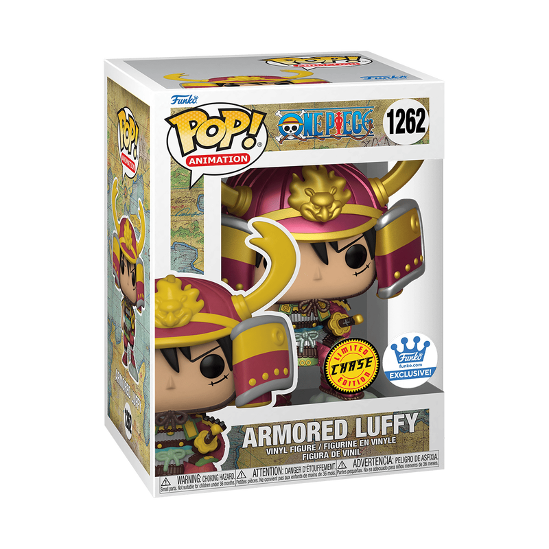 Funko POP! Armored Luffy - Limited Edition Chase - Limited Edition Funko Shop Exclusive