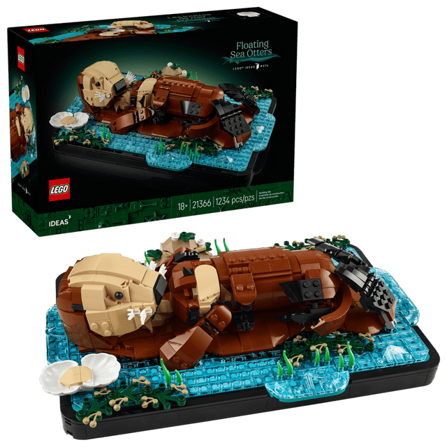 LEGO Floating Sea Otters