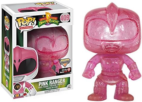 Funko POP! Pink Ranger (Glitter) - Limited Edition Game Stop Exclusive