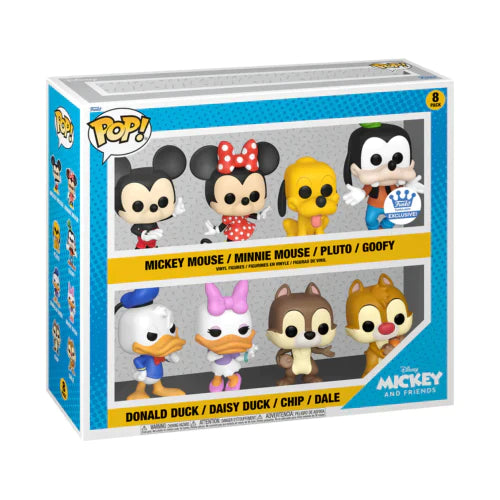 Mickey And Friends (8-Pack) - Limited Edition Funko Shop Exclusive